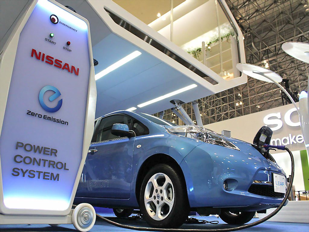 Nissan LEAF ricarica