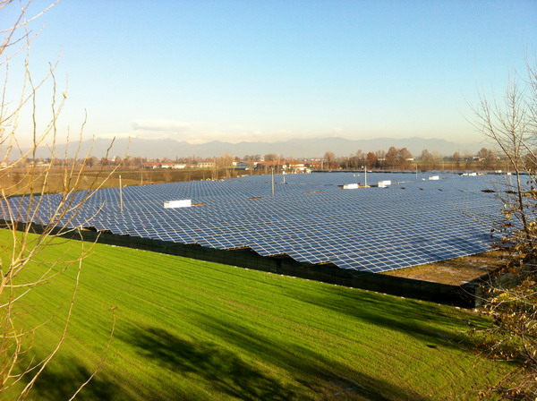 Impianto di NRG Agrivis a Trenzano