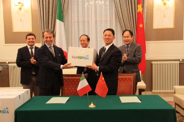 Accordo Sanispira-Cina