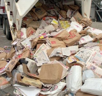 Recupero e riciclo carta