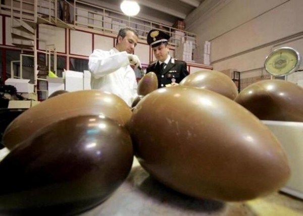 Sequestri uova di Pasqua