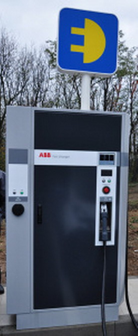 Colonnina di ricarica elettrica