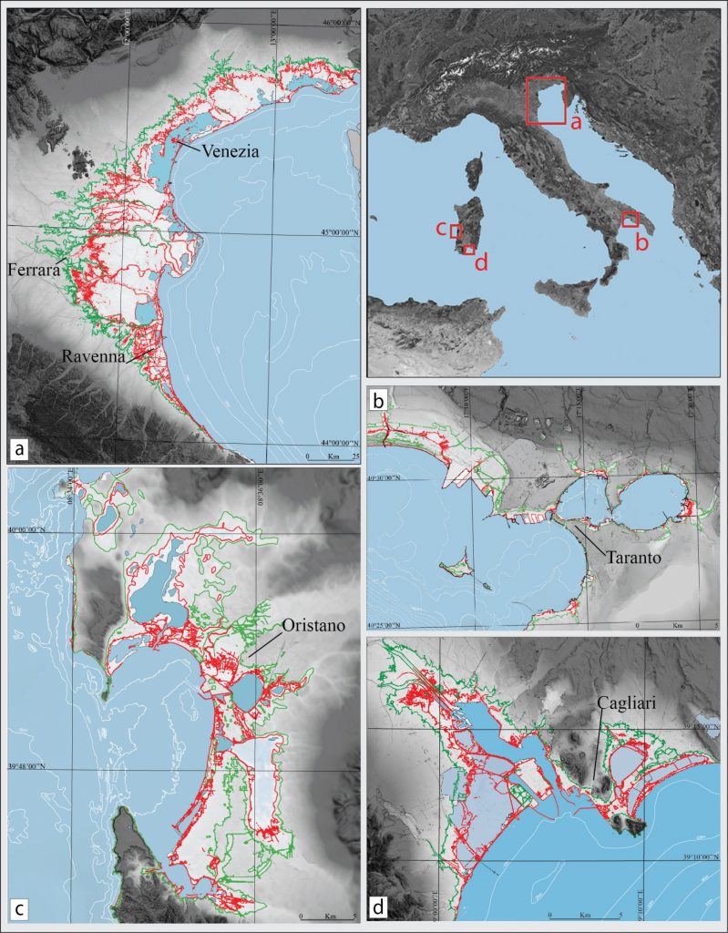 Enea - rischio inondazione aree costiere