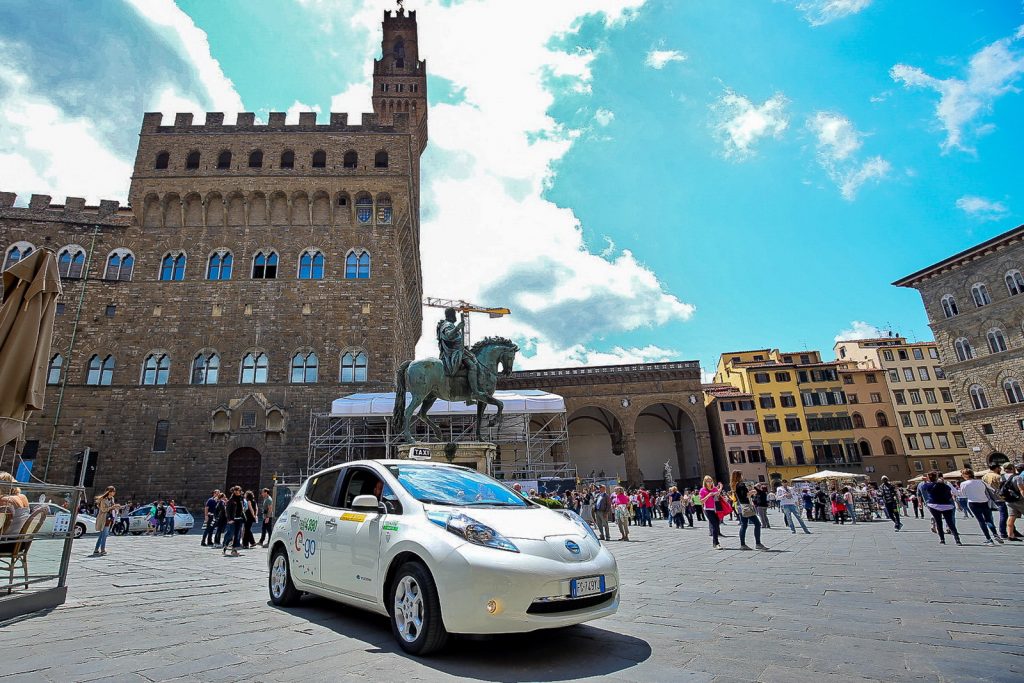 taxi elettrici firenze