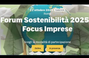 FORUM SOSTENIBILITÀ 2025: dalle scuole alle imprese, una sfida intergenerazionale